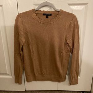 Banana Republic Scalloped Neck Sweater